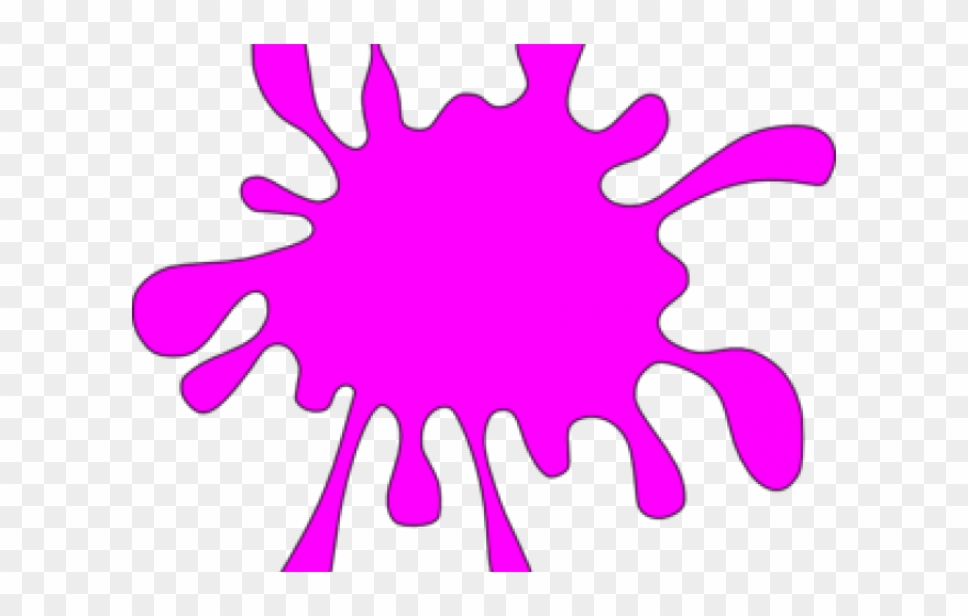 Red Paint Splatter Clip Art - Png Download