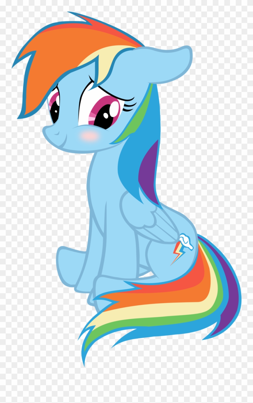 Png Free Stock Artist Klaifferon Blushing - Little Pony Good Night Clipart