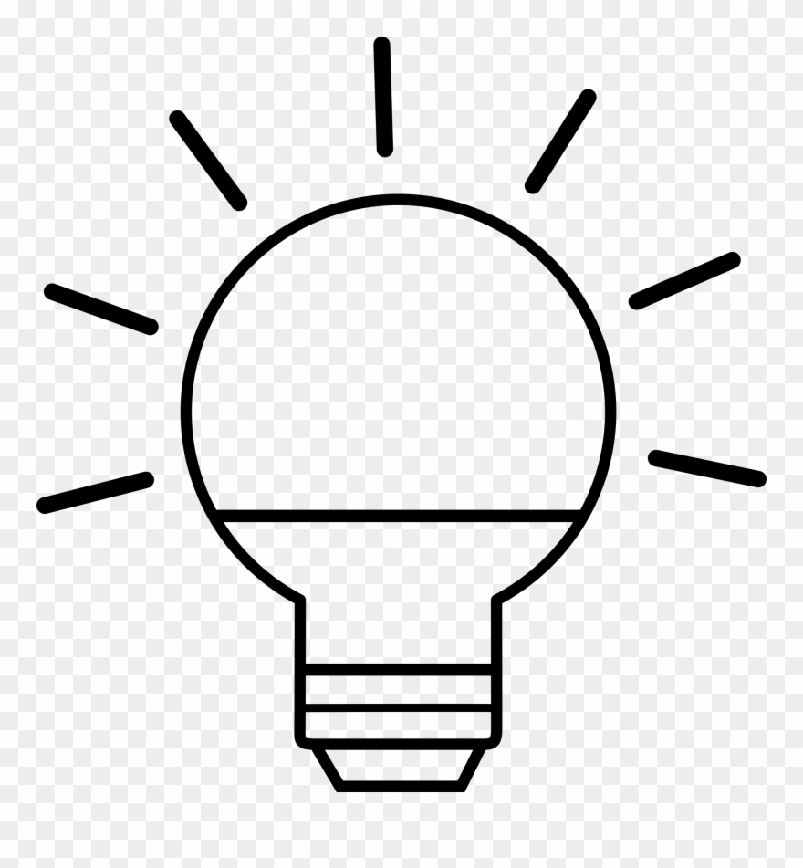 Clipart Light Bulb Clip Art Pictures Of People Laughing - Coloring Book - Png Download