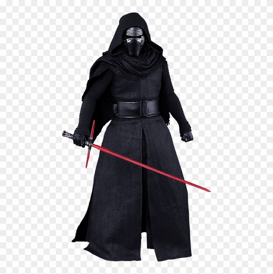 Hot Toys Kylo Ren Figure From Star Wars The Force Awakens Clipart