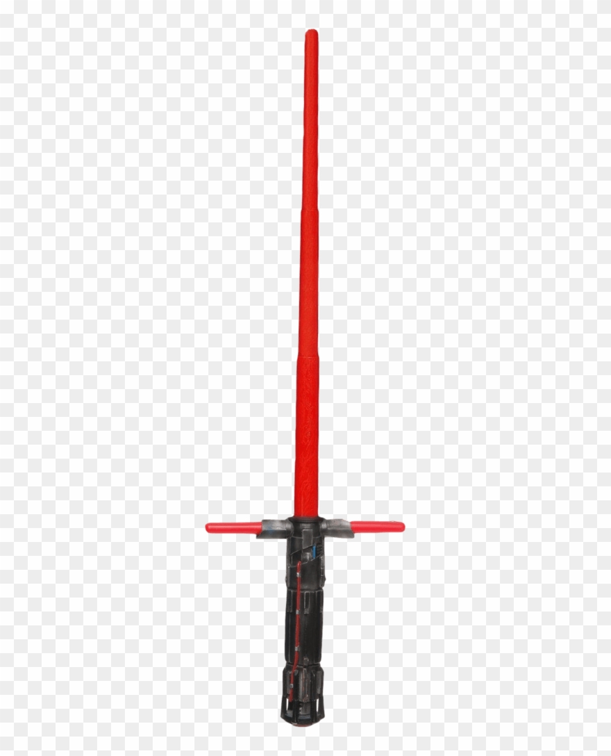 At The Movies - Kylo Ren Star Wars The Force Awakens Lightsaber Clipart