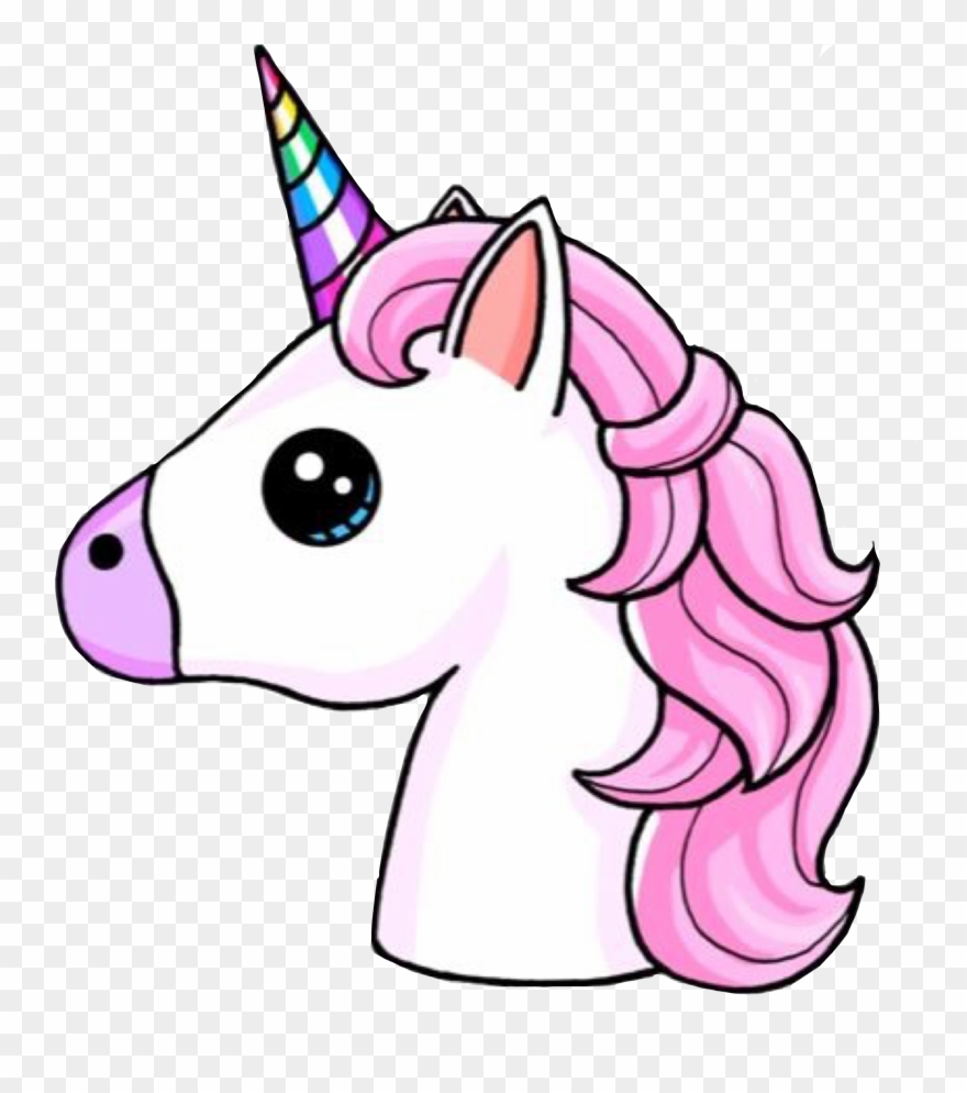 Art Unicorn Tumblr Interesting Colors Cool Unicornio - Unicorn Pink Clipart