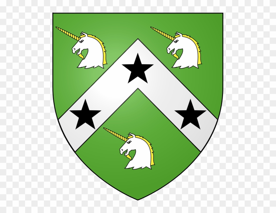 Kerr Armorial Bearings - Silver Star Logo Clipart