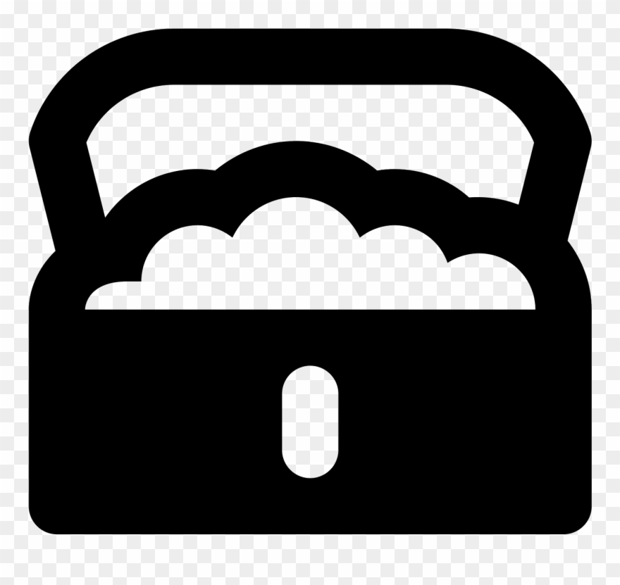 Treasure Chest Icon - Emoji Schatztruhe Clipart