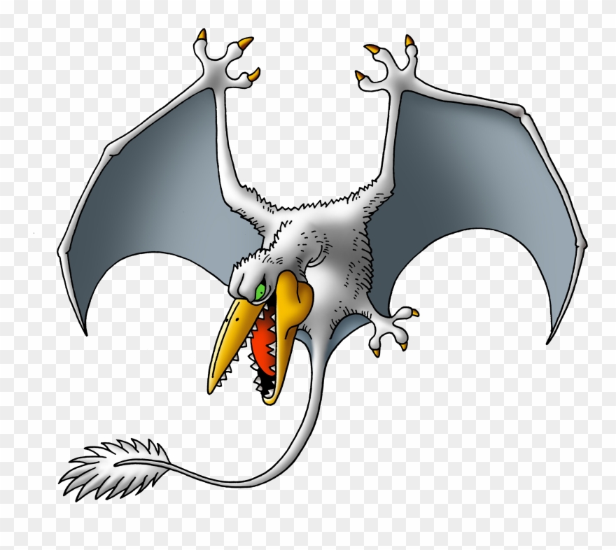 Pteranodon Clipart Bird - Pteranodon Dragon Quest - Png Download