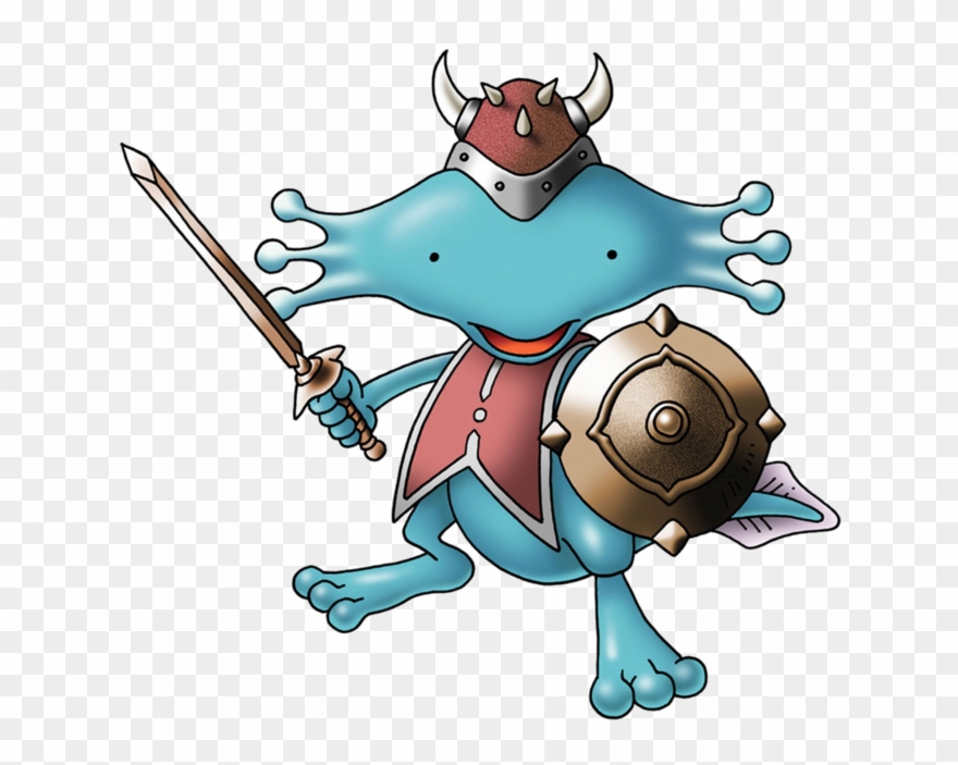 Axolotl Clipart Wooper - Dragon Quest Wooper Trooper - Png Download