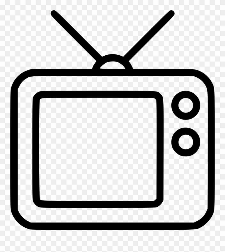 Svg Black And White Boombox Clipart Radio Television - Tv Broadcast Icon Png Transparent Png