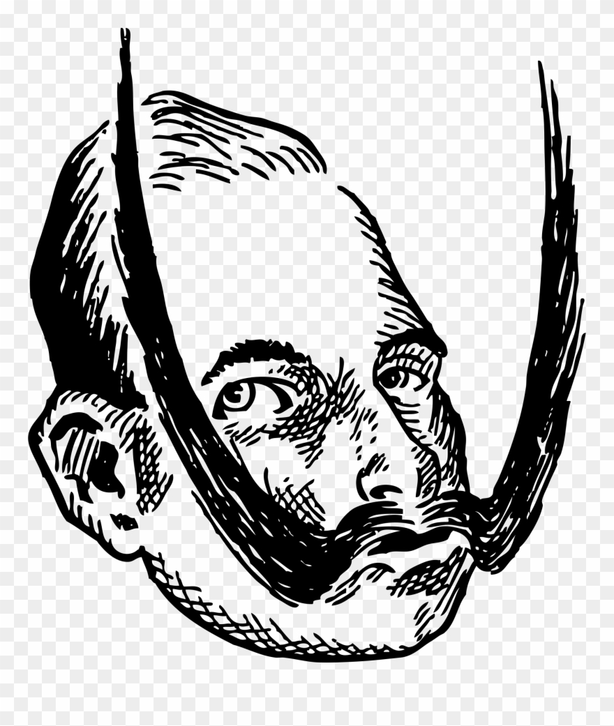Mustache - Kaiser Wilhelm Ii Clipart - Png Download