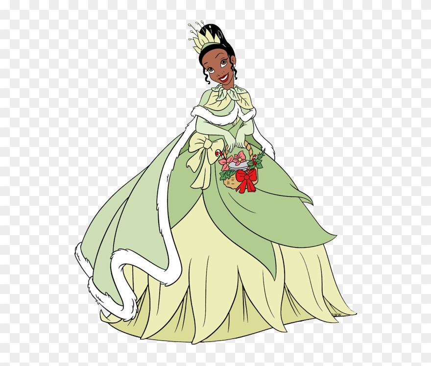 Disney Princess Christmas Clip Art - Basket - Png Download