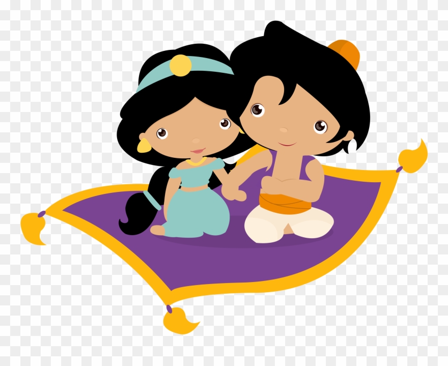Princesinha Jasmine - Minus - Aladdin Cute Png Clipart