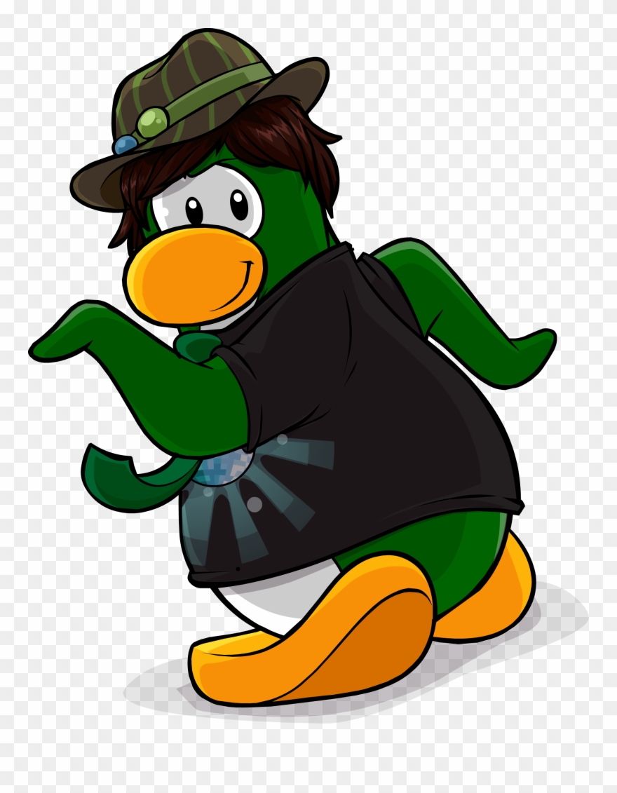 Dance Party Postcard 1 - Club Penguin Clipart