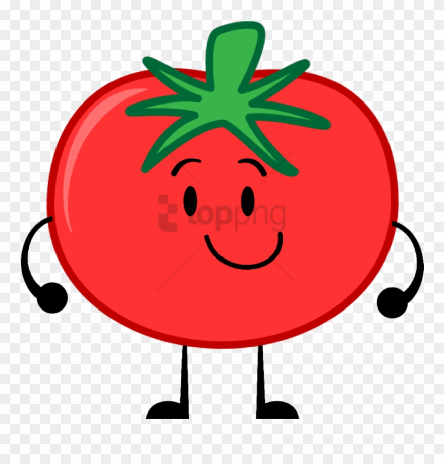 Tomato Cartoon Png - Cartoon Tomato Clipart Transparent Png