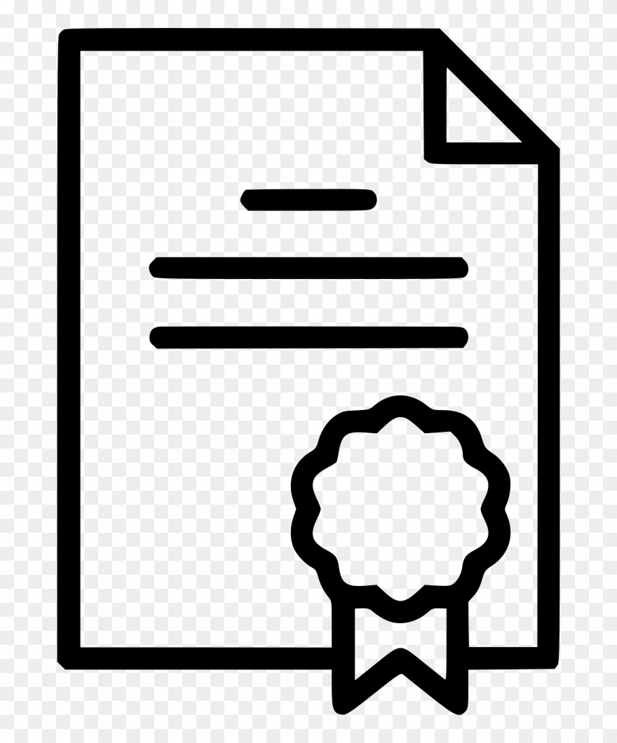 Document Clipart Visitor Book - License File Icon Png Transparent Png