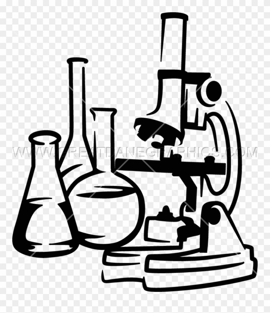 Microscope Clipart Laboratory Microscope - Microscope Clip Art - Png Download