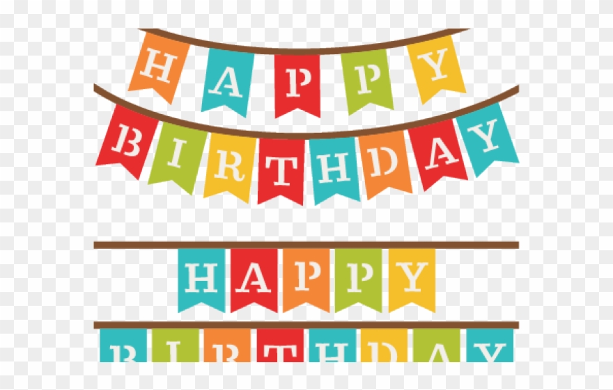Happy Birthday Banner Png Clipart