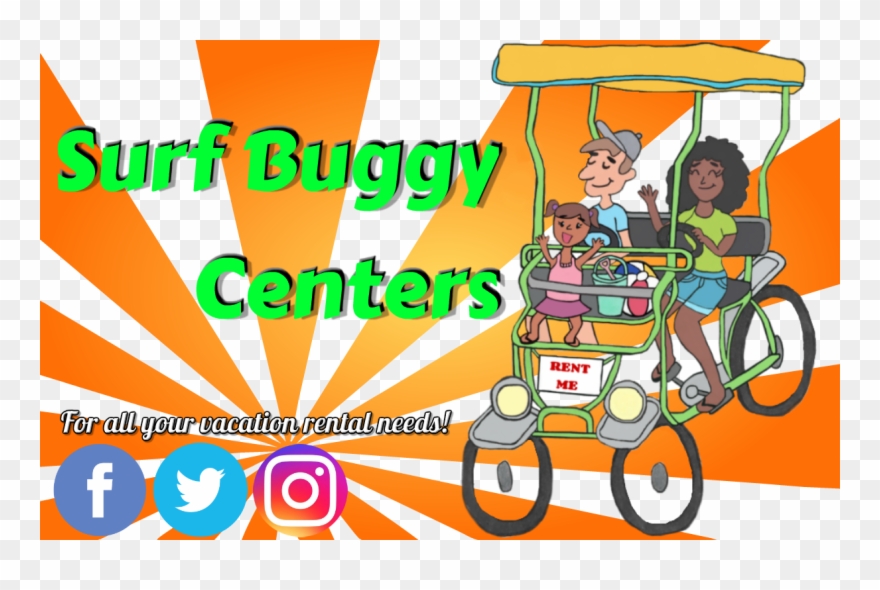 Surf Buggy Centers - Design Clipart