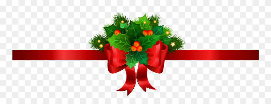 Divider Clipart - Holiday Divider Png Transparent