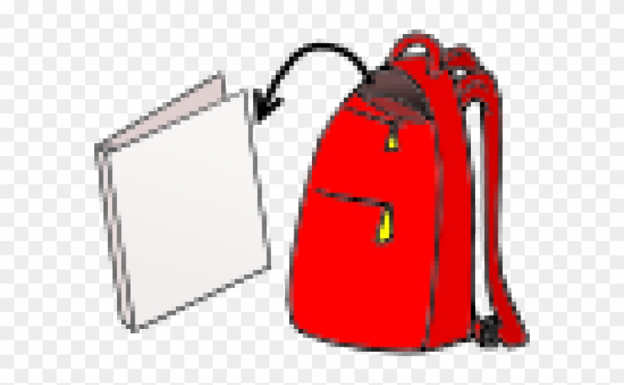 Backpack Clipart Unzip - Bag - Png Download