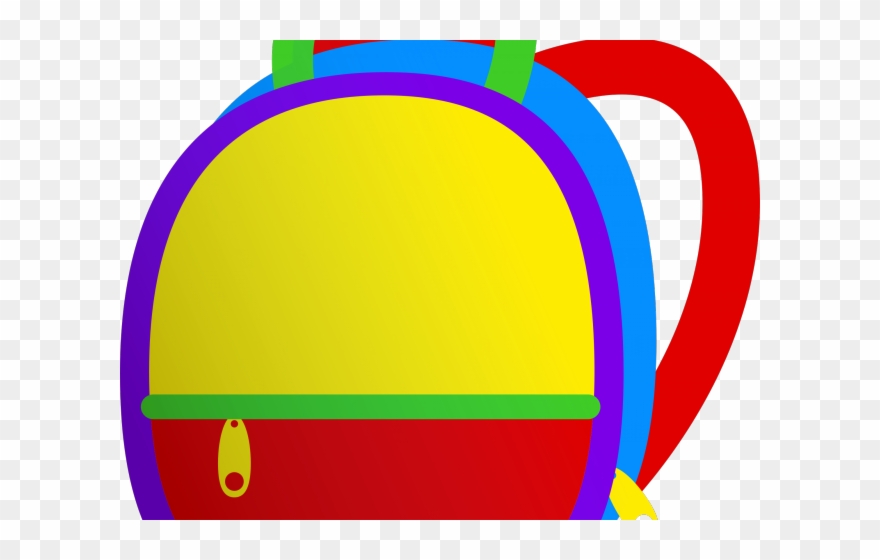 Backpack Clipart Kid Backpack - リュック イラスト かわいい 囲み - Png Download