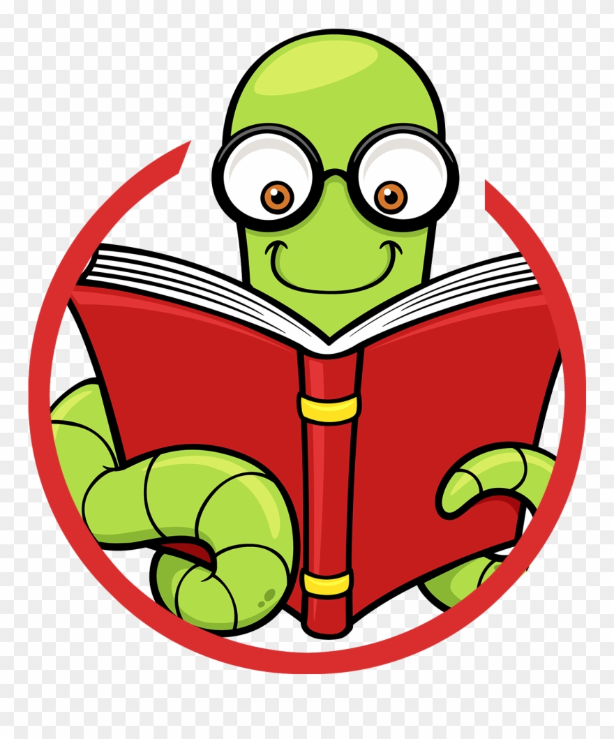 I Just Gained The Achievement The Book Worm And Got - Tecknad Bok Clipart