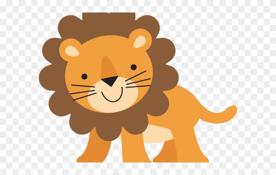 Lion Clipart Baby Boy - Clip Art Safari Animals - Png Download