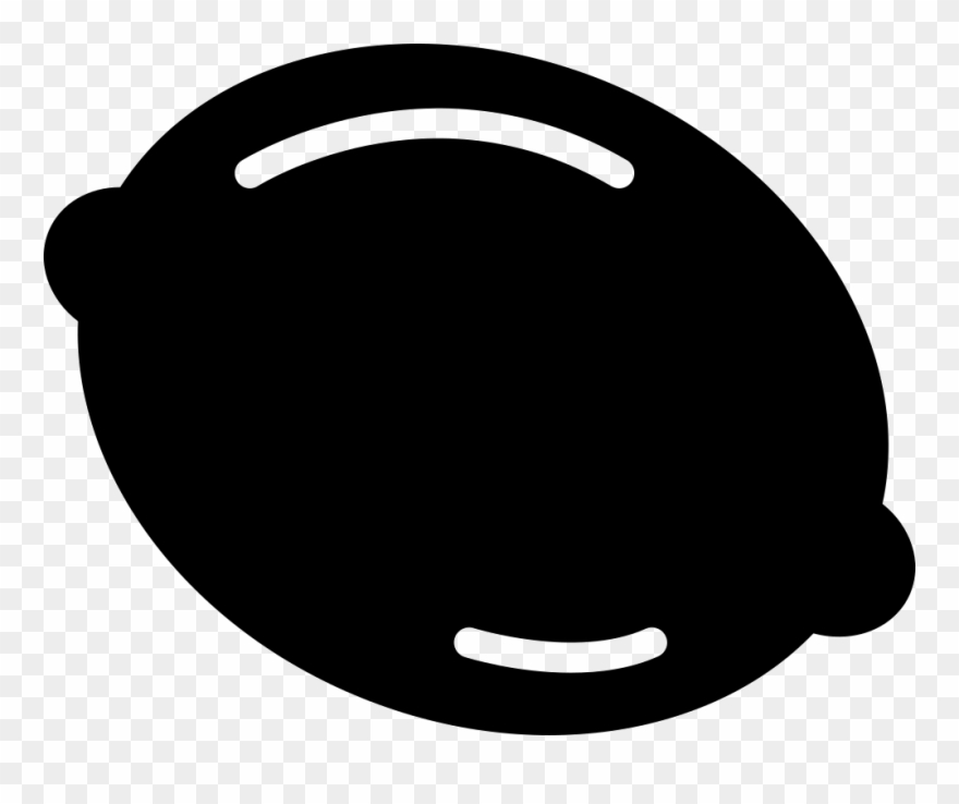 Lemon Silhouette With White Details Comments - Lemon Silhouette Png Clipart