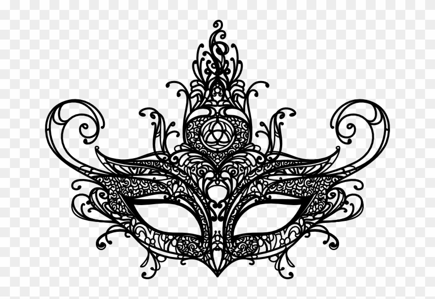 Black Masquerade Mask Png Clipart