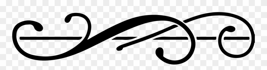 Fifth Course » Shared Dessert Vanilla And Chocolate - Transparent Divider Elegant Clipart