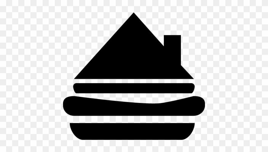 House Burger - Vector Graphics Clipart