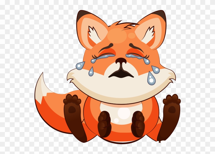 Fox Emoji Png Clip Art Black And White Download - Emoji Foz Transparent Png