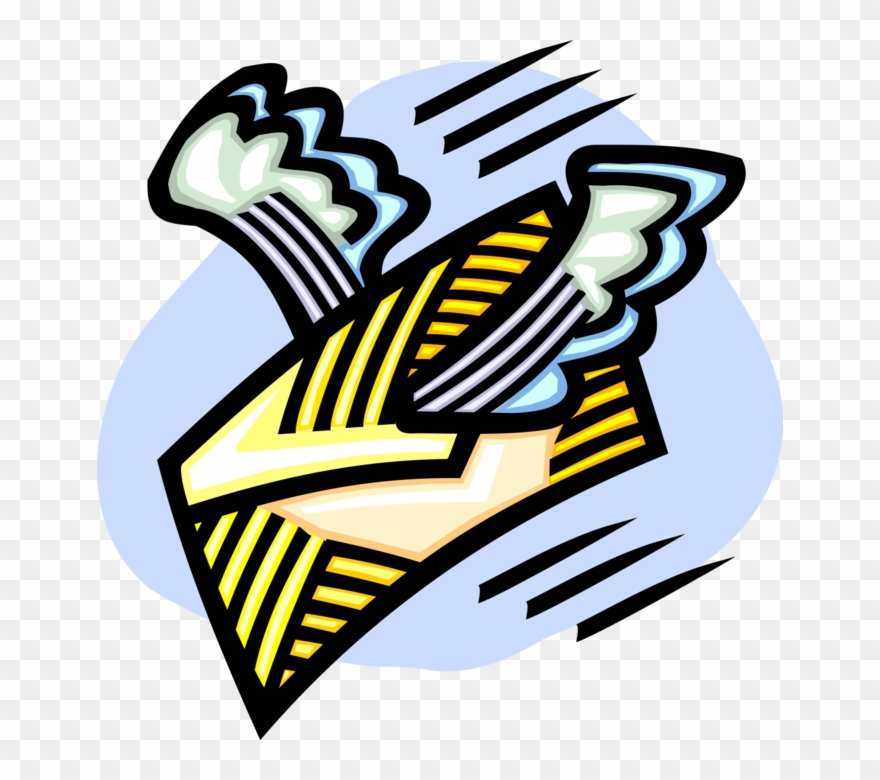 Postal Service Delivery Vector Image Illustration Of - Mail Clipart