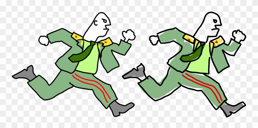 Computer Icons Line Art Cartoon Running - Run Cliup Art Clipart