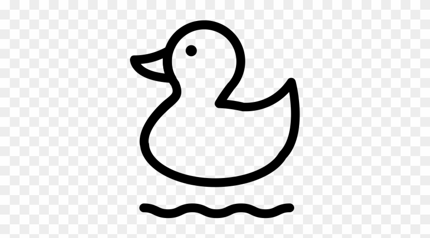 Duck Rubber Stamp - Investment Clipart