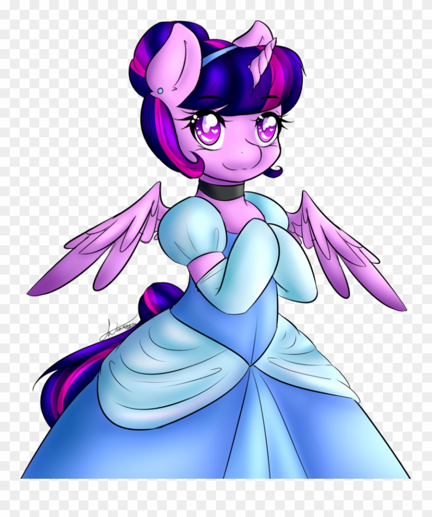 Fatcakes, Bipedal, Cinderella, Clothes, Crossover, - Disney Princess Twilight Sparkle Clipart