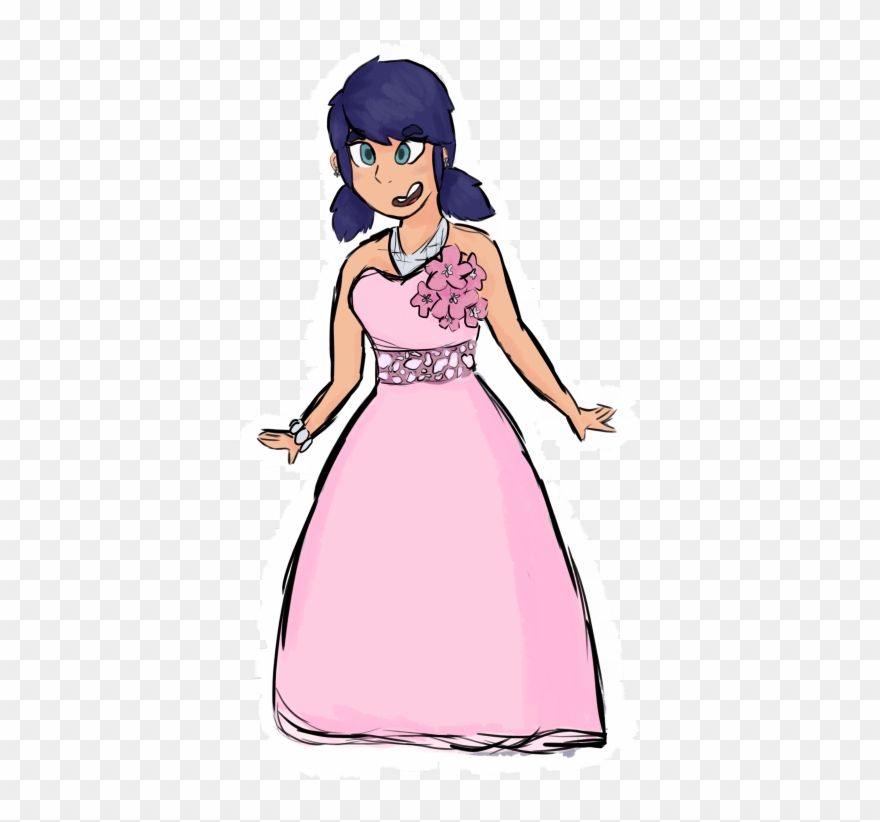 Bow To My Fluffy Demons I'm Going To My Prom Tonight, - Dress Clipart