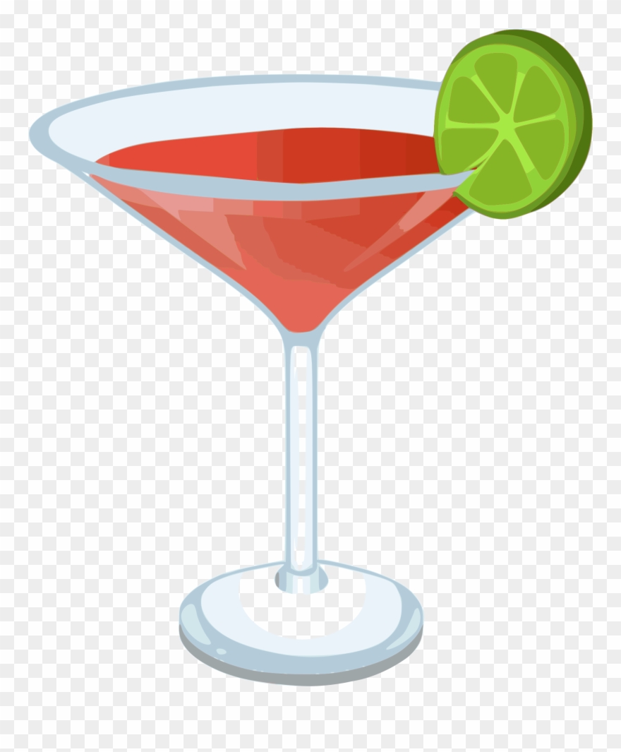 Collection Of Cocktail No Background High - Cartoon Cocktail No Background Clipart