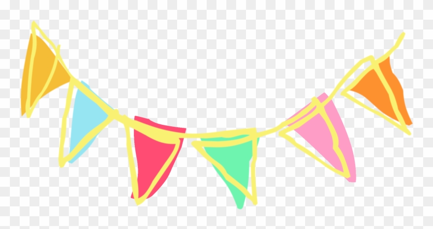 Banderines De Fiesta Png Clipart