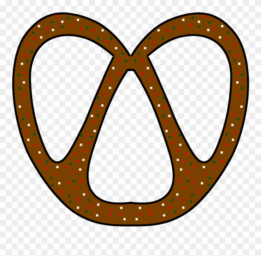 Pretzels Clipart Black And White - Clip Art - Png Download