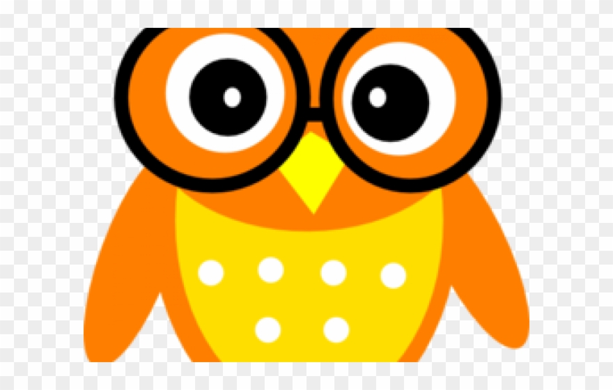 Glass Free On Dumielauxepices Net Owl - Owl Clipart Orange - Png Download
