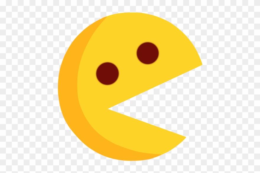 Facebook Clipart Logo Hq - Pacman Emoji - Png Download