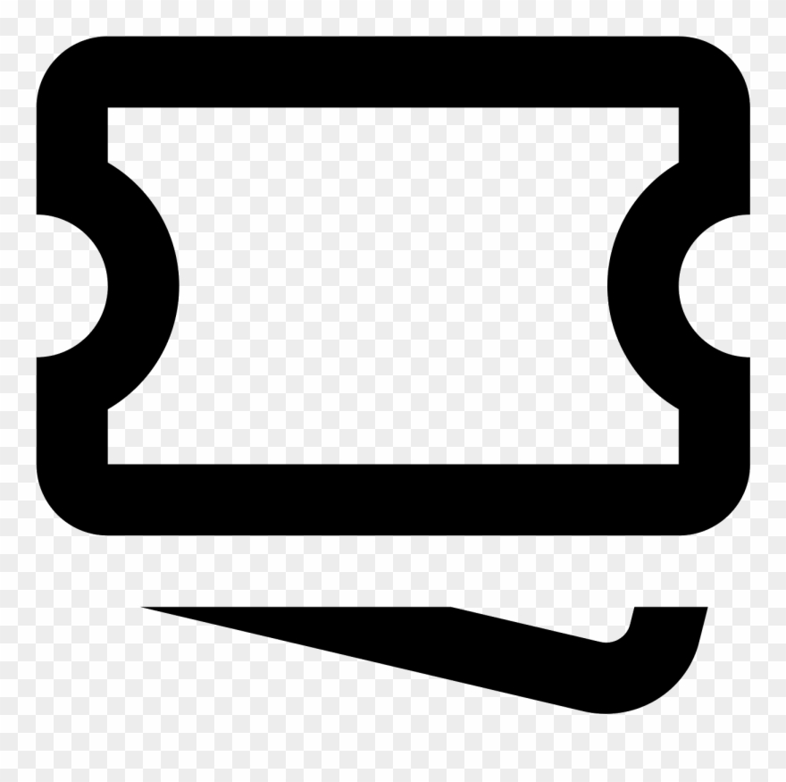 Two Tickets Icon - Ticket Clipart