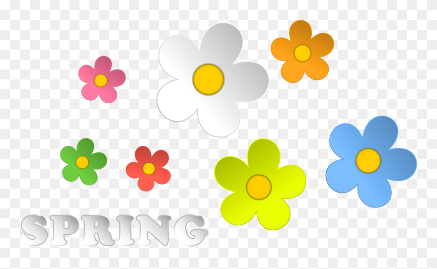 Pin Single Spring Flower Clip Art - Clip Art - Png Download