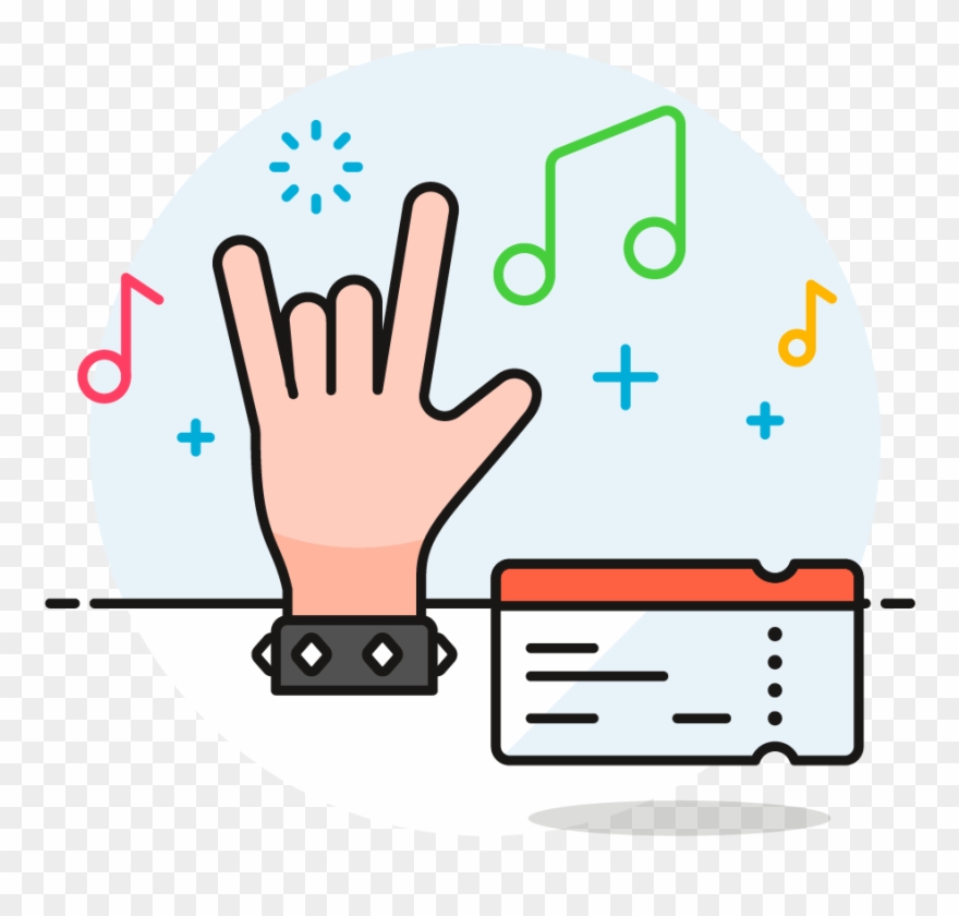 03 Concert Ticket - Entertainment Clipart