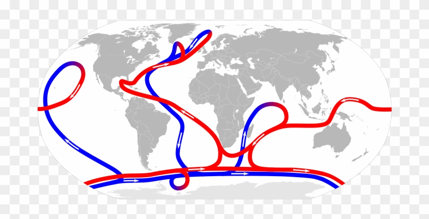 The Ocean Conveyor Transports Water And Heat Through - El Dorado Sim Cards Clipart