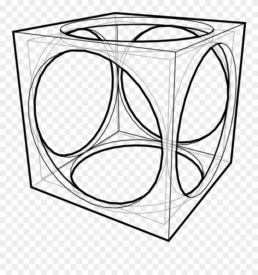 Geometrical Shapes Drawing - Geometric Drawing Clipart