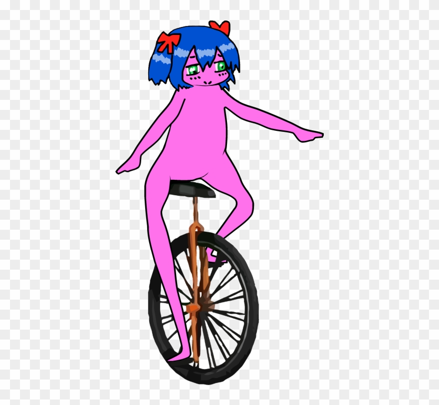 Pink Footwear Purple Bicycle Wheel Bicycle Frame Violet - Dat Boi Meme Transparent Clipart