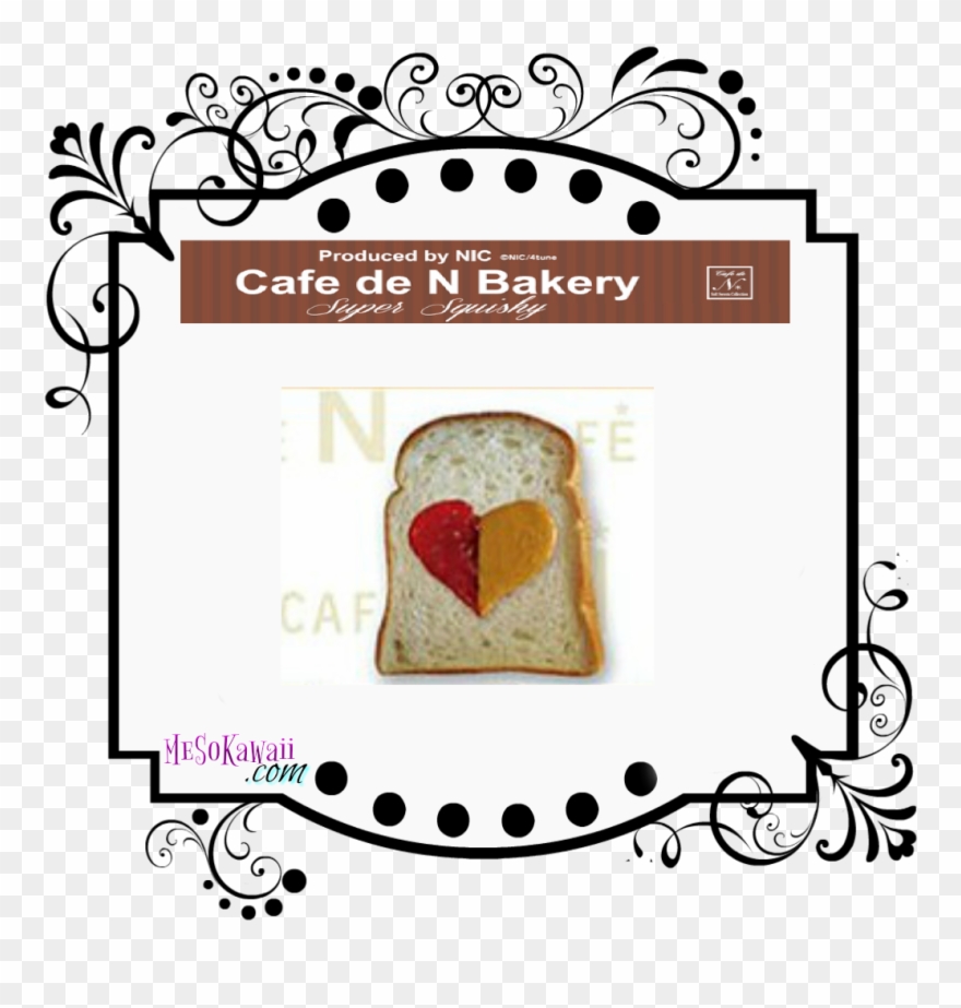 Cafe De N Bakery Sliced Bread Squishy - Tim Holtz Stamper's Anonymous Collection Stamp & Clipart