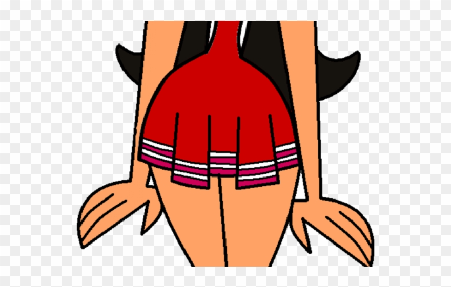 Cheerleader Clipart Orange - Total Drama - Png Download