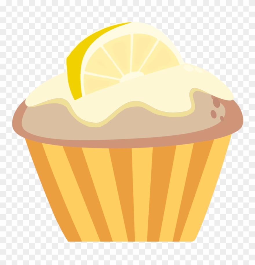 Muffin Clipart Yummy Cupcake - Limon Cupcakes Png Transparent Png