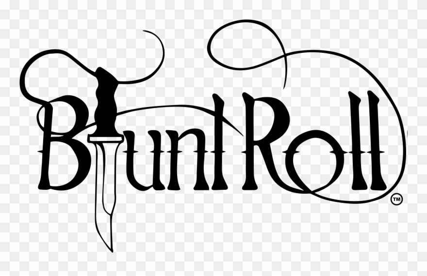 Blunt Roll - Blunt Roll Drawing Clipart